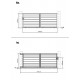 Przesuwana ażurowa brama wjazdowa z aluminium SPACE 350x140cm- X-Metal