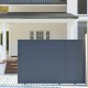 Brama przesuwna z nowoczesnego aluminium 350x142cm GARDE - X-Metal
