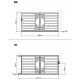 Brama przesuwna z nowoczesnego aluminium FANCY TIME 350x173cm GARDE - X-Metal