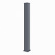 Słupek bramowy aluminiowy X-Metal - wys.167cm