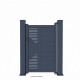  Furtka ogrodzeniowa z nowoczesnego aluminium 100x173cm FANCY TIME - X-Metal